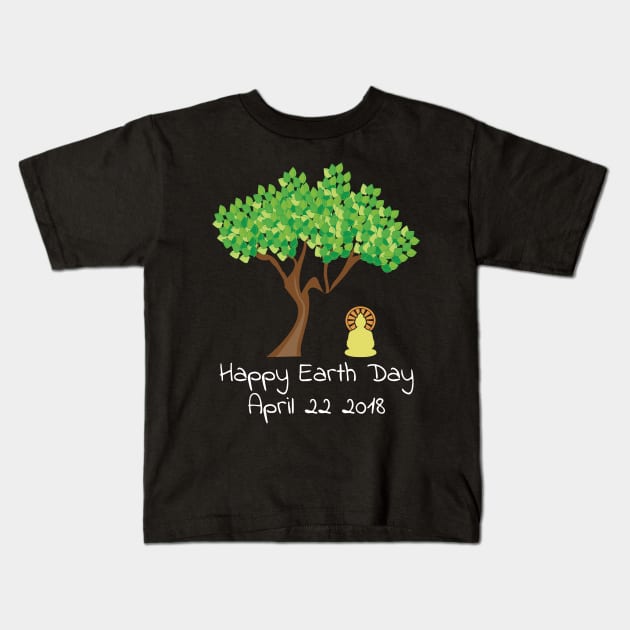 Earth Day Awareness 2018 Sweatshirt Kids T-Shirt by bbreidenbach